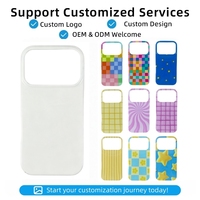 Coque de téléphone personnalisée en TPU IMD vierge à couverture intégrale, résistante aux rayures, avec motifs, pour téléphones Android et iPhone 18 17 Pro Max