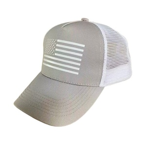 Gorra Trucker de Malla con Bandera Americana Personalizada, Ajustable, Transpirable, para Hombre y Mujer, Estilo Casual, Deportes al Aire Libre, Venta al Por Mayor, OEM - Product Image 3