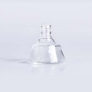 Bouteille de parfum en <span class=keywords><strong>porcelaine</strong></span> blanche, bouteille de parfum trapézoïdale à épaule inclinée, bouteille de <span class=keywords><strong>distributeur</strong></span> de parfum - Product Image 2