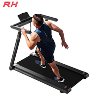 Tapis de course électrique pliable et portable personnalisé avec écran LED et plaque vibrante en ABS