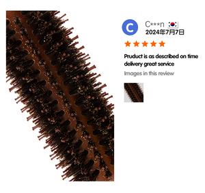 Cepillo de pelo redondo profesional de madera con cerdas mixtas de nailon y cerdo, <span class=keywords><strong>el</strong></span> más vendido, <span class=keywords><strong>para</strong></span> rizar <span class=keywords><strong>el</strong></span> <span class=keywords><strong>cabello</strong></span> - Product Image 6