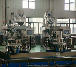 Machine <span class=keywords><strong>de</strong></span> revêtement automatique commerciale haute performance pour cacahuètes, noix <span class=keywords><strong>de</strong></span> coco, noix <span class=keywords><strong>de</strong></span> cajou et pois larges, avec mélange <span class=keywords><strong>de</strong></span> <span class=keywords><strong>sirop</strong></span> et <span class=keywords><strong>de</strong></span> farine - Product Image 3