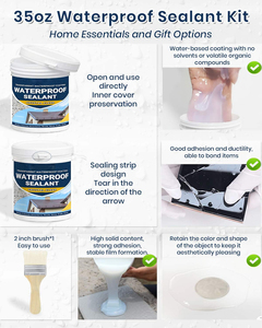 <span class=keywords><strong>Pintura</strong></span> Moderna <span class=keywords><strong>para</strong></span> Techos Exteriores, Revestimiento Transparente Impermeable <span class=keywords><strong>para</strong></span> Fugas, Sellador Invisible <span class=keywords><strong>para</strong></span> Reparación <span class=keywords><strong>de</strong></span> Fugas en Techos y Baños - Product Image 5