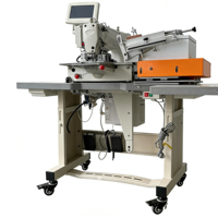 Mesin Jahit Label Industri Programmable Lockstitch untuk Manufaktur Pakaian TOPSEW TS-2210-VC-LB