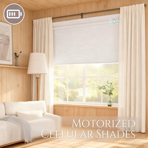 Smart Honeycomb Blind Cellular Shade Waterproof UV Protection Window <b>Screen</b> for <b>Bedroom</b> Bathroom Living Room - Product Image 5