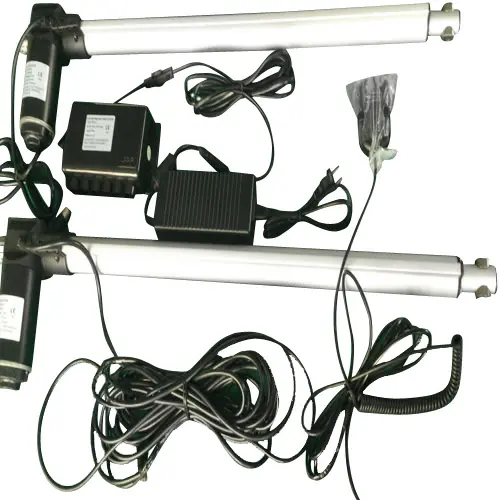 Actuador lineal sincronizado eléctrico, Kit de Control remoto inalámbrico, soportes de montaje, 12V y 24V