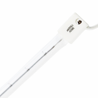Lampe chauffante infrarouge en quartz semi-blanc 380V 1500W 470mm pour le soufflage de PET, fournie directement par l'usine