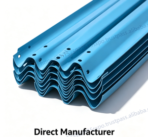 Hot <b>Dip</b> Zinc Coated Highway Guardrail With 550GSM 600GSM Anti Rust Protection - Product Image 2
