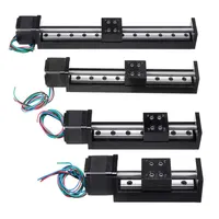 Plateforme de guidage linéaire à rail coulissant CNC de type T, kit de commande de moteur pas à pas Nema11, table coulissante axe XYZ