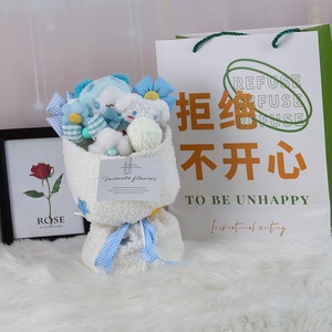 2025 थोक स्नातक की माँ का उपहार गुलाब भालू गुलदस्ता गुड़िया गुड़िया के लिए सुंदर प्लश खिलौना - Product Image 3