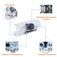 Projecteur de lumière ombre fantôme, lampe Led de porte de voiture, style de lampe pour Byd S6 S7 E6 Tang Song Qin Ghost ombre