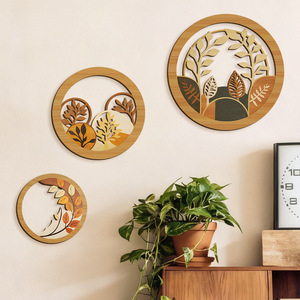 Decoración de Pared de Madera Hueca Clásica, Decoración de Pared para el Hogar, Estilo Bohemio - Product Image 3