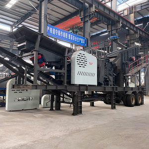 50-300tph bốn-kết hợp máy nghiền đá di động với hàm Máy Nghiền tác động rung màn hình cho đá vôi thạch cao quartzit quặng - Product Image 6