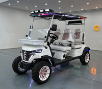 Voiturette de golf électrique tout-terrain personnalisable, buggy de golf sur mesure avec couleurs et configurations optionnelles