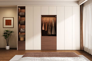 Armario de Madera Moderno y Lujoso, Diseño Personalizado, para Apartamento, Sala de Estar, Dormitorio, Uso Escolar, Ecológico, Ahorra Espacio - Product Image 2