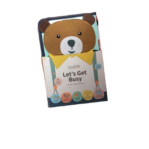 Materiale Eco - Friendly riutilizzabile in feltro attività sensoriale bordo per bambini regali di compleanno libri tranquilli per l'apprendimento delle capacità motorie - Product Image 1