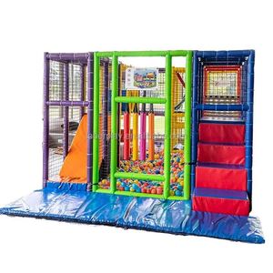 Brightly Colored Modular Soft PVC/Wooden Play Equipment for Kindergarten School <b>Indoor</b> Playground Kid's <b>Slide</b> Shopping Mall - Product Image 2