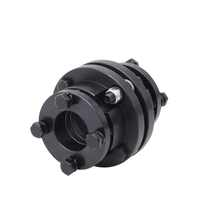 NOV Couplage à manchon d'expansion à simple diaphragme en acier sur mesure, connecteur d'arbre à disque flexible haute précision, service OEM, alésage 30 mm