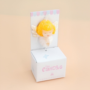 Eleganti Candele a Forma di <span class=keywords><strong>Angelo</strong></span> Senza Fumo per Capodanno, Pasqua, Feste, Decorazione Torte di <span class=keywords><strong>Compleanno</strong></span> per Ragazze, Nuovo Design di Fabbrica - Product Image 4