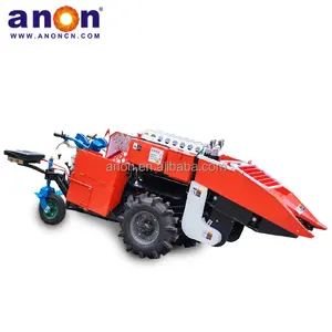 ANON hot sale mini corn harvester tractor mounted self - propelled corn picker harvester machine corn harvester