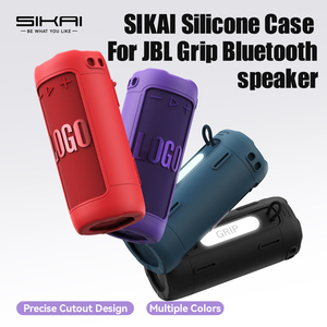 Funda Protectora de Silicona SIKAI Compatible con el Altavoz <span class=keywords><strong>JBL</strong></span> Grip Neon, Funda Protectora a Prueba de Golpes para Altavoz Portátil para Exteriores - Product Image 5