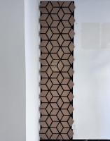 Conception personnalisée OEM/ODM Panneaux muraux 3D gravure d'art MDF Panneaux muraux 60*60cm Panneaux acoustiques insonorisants