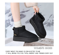 Bottes de neige mi-mollet chaudes et tendance pour femme, en fausse fourrure de renard, mignonnes et duveteuses, de haute qualité, vente en gros d'usine