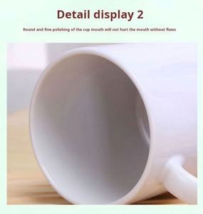 Mug en céramique blanche Cjx125 de 11 oz, promotion, activité d'entreprise, cadeau d'affaires, tasse à sublimation, logo personnalisé imprimé - Product Image 5