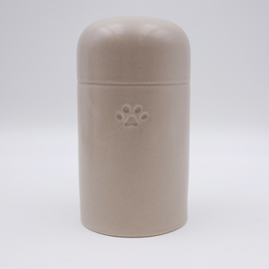 <span class=keywords><strong>Pet</strong></span> özel benzersiz keepfor için OEM toptan el yapımı <span class=keywords><strong>urns</strong></span> mini seramik kedi ayak izi kremasyon urn - Product Image 3