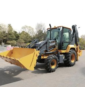 รถตักล้อยางขนาดเล็ก C2570 2.5 ตัน พร้อมผานหลังขุดดิน รุ่นใหม่ ผลิตในจีน รวมมอเตอร์เครื่องยนต์ สำหรับขาย - Product Image 3