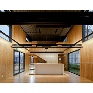 Módulo de Oficina Modular con Estructura de Aluminio e Iluminación LED para Edificio de Oficinas - Product Image 3