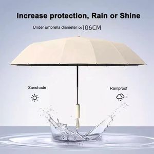 <span class=keywords><strong>Parapluie</strong></span> <span class=keywords><strong>pliant</strong></span> grand format <span class=keywords><strong>anti</strong></span>-UV, résistant aux intempéries, avec logo personnalisé, 12 baleines, coupe-<span class=keywords><strong>vent</strong></span>, automatique - Product Image 4