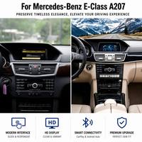 Autoradio pour Mercedes-Benz Classe E W207 A207 NTG4.0/4.5 7 pouces, système Linux, multimédia sans fil, Android Auto et CarPlay
