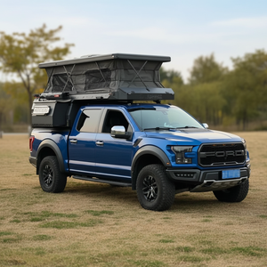 Camper tout-terrain léger en aluminium 4x4 pour <span class=keywords><strong>camping</strong></span>-<span class=keywords><strong>car</strong></span>, idéal pour le <span class=keywords><strong>camping</strong></span> en plein air, accessoire pour pick-up à plateau plat, adapté aux familles - Product Image 1