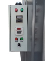 Four de séchage et de polymérisation de peinture en poudre pour acier, multicolore, personnalisé, à commande PLC, chauffage multi-carburant, facile à utiliser, garantie 1 an
