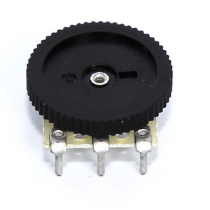 Potenciómetro de rueda de pulgar Bonens Manufacturer R1001 de 16*6mm con interruptor, 500-1M, 20% de tolerancia, <span class=keywords><strong>control</strong></span> de volumen de audio estéreo - Product Image 1