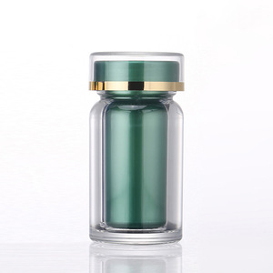 100ml 150ml lớn Capsule nhựa Jar mỹ phẩm Kem Jar rỗng cho chăm sóc da kem lọ bao bì chai - Product Image 1
