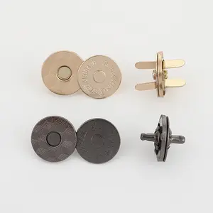 Nouveaux boutons à pression en métal or personnalisés, boutons à pression forte, boutons combinés pour cuir, vente en gros