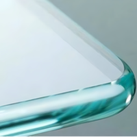 Vente chaude Pas Cher Moderne Pieds En Métal Table À Manger Ronde Table Basse Tables En Verre Meubles De Maison Transparents Table De Salon