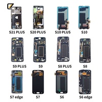 Pantalla LCD para Samsung S8+ S9+ S10+ S20 S21 Ultra S22 Plus, Display LCD para Teléfono Móvil, LCDs para Samsung S5 S6 S7 S8 S9 S10