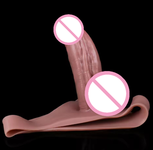 Mutande Vibranti in Silicone Liquido con Design Traforato, <span class=keywords><strong>Dildo</strong></span> Indossabile per Uomo, Masturbatore Morbido in Silicone con Caratteristiche Particolari - Product Image 4
