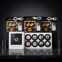 Reproductor de Música NFC Personalizado de Navidad, Imán para Refrigerador, Reproductor de Audio Estilo Vinilo para Colgar en la Pared, Decoración Navideña, Regalo de Navidad para Rusia, Venta al por Mayor