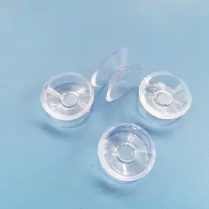 강력한 진공 양면 흡입 컵 20mm 얇은 pvc 작은 흡입 컵 커피 테이블 유리 미끄럼 방지 가스켓