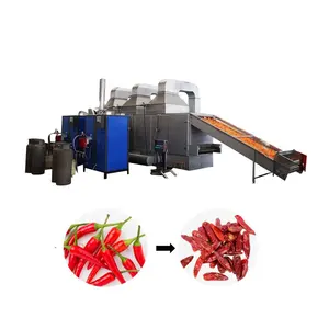 Déshydrateur industriel de légumes et de fruits, de poivre, de piment rouge, de grande capacité