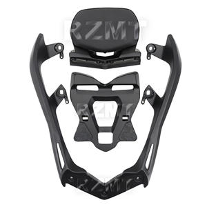 Para YAMAHA <span class=keywords><strong>XMAX</strong></span> 125 <span class=keywords><strong>300</strong></span> 400 2017-2025 Respaldo Trasero para Pasajero de Motocicleta Cojín de <span class=keywords><strong>Asiento</strong></span> y Portaequipajes Trasero - Product Image 1