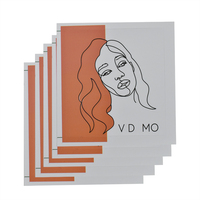 Étiquettes adhésives en vinyle imprimées sur mesure, imperméables, pour les soins de la peau, les parfums, les lotions, les rouges à lèvres, les nettoyants pour le visage - Personnalisées et colorées
