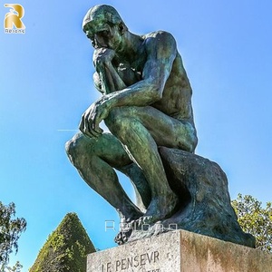 <span class=keywords><strong>Estatua</strong></span> <span class=keywords><strong>de</strong></span> escultura <span class=keywords><strong>de</strong></span> bronce <span class=keywords><strong>de</strong></span> <span class=keywords><strong>Rodin</strong></span> Thinker famosa clásica personalizada <span class=keywords><strong>de</strong></span> 3 metros - Product Image 6