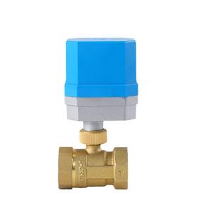 Vannes à bille en laiton à commande intelligente à distance, vente en gros, commande électrique à deux fils, vannes d'arrêt multi-spécifications pour liquides - Product Image 2