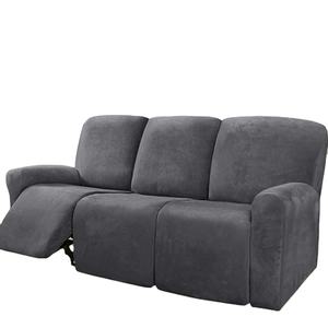 Luxuriöser Wohnzimmer 3-Sitzer Schonbezug Elastischer Stretch-Überzug für 3-Sitzer Relaxsessel <span class=keywords><strong>Sofa</strong></span> Couch Set mit Seitentasche - Product Image 1