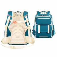 Sac à dos scolaire léger grande capacité, protection de la colonne vertébrale, pour les élèves de la maternelle au CM2, cartable pour garçons et filles